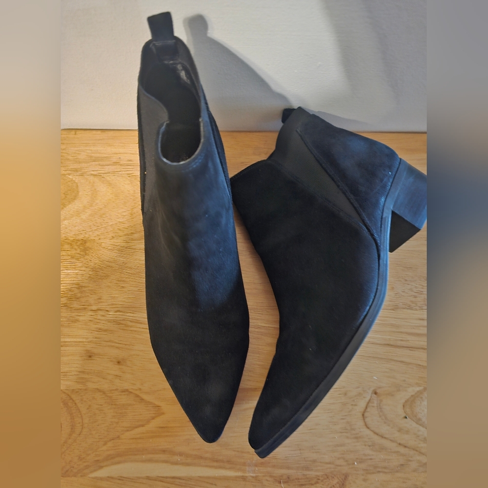 Marc Fisher Black Ankle Booties